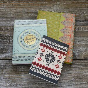 Journal Set {5 Notebooks} Boho, Travel, Winter